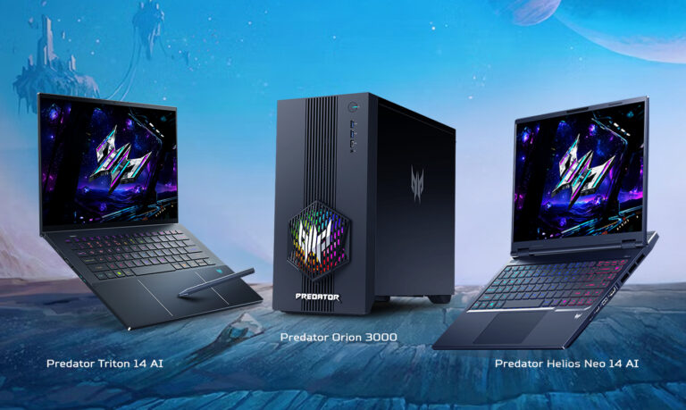 เอเซอร์เปิดตัว Predator Triton 14 AI เกมมิ่งโน้ตบุ๊กใหม่ที่รวมประสิทธิภาพระดับสูงทั้งด้านการเล่นเกมและการสร้างสรรค์ผลงานมาพร้อมเทคโนโลยี AI เพื่อประสบการณ์ใช้งานที่เหนือชั้น