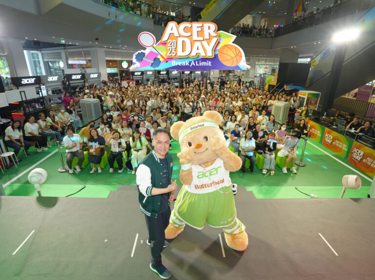 เอเซอร์ปิดฉาก “Acer Day 2025” อย่างยิ่งใหญ่ ตอกย้ำแบรนด์ไอทีเข้าใจคนรุ่นใหม่ ภายใต้ธีม #BreakALimit
